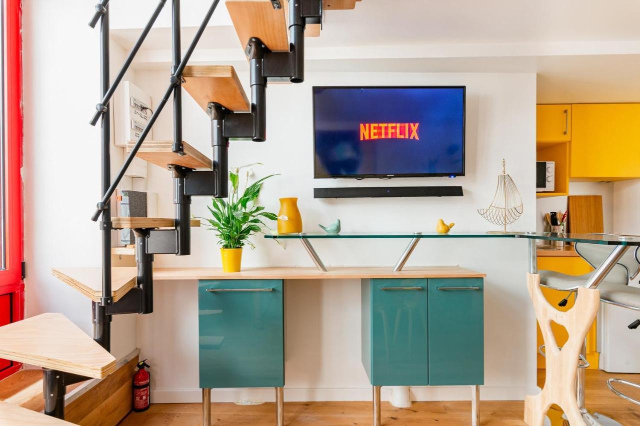 Beige Hospitalite - Elia Love Loft Centre Ville Saint-Etienne  Ngoại thất bức ảnh